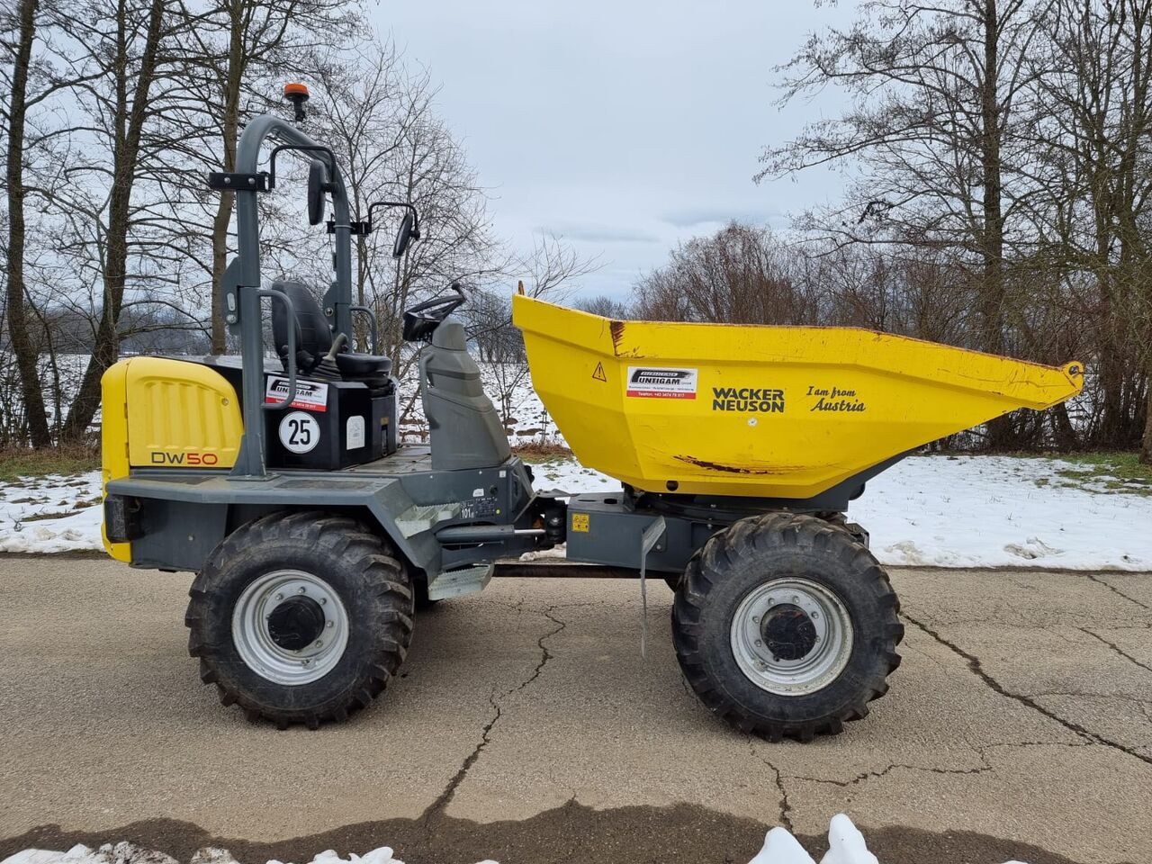 Wacker Neuson DW 50 - Ťahačový kĺbový damper: obrázok 2 Wacker Neuson DW 50 - Ťahačový kĺbový damper: obrázok 2