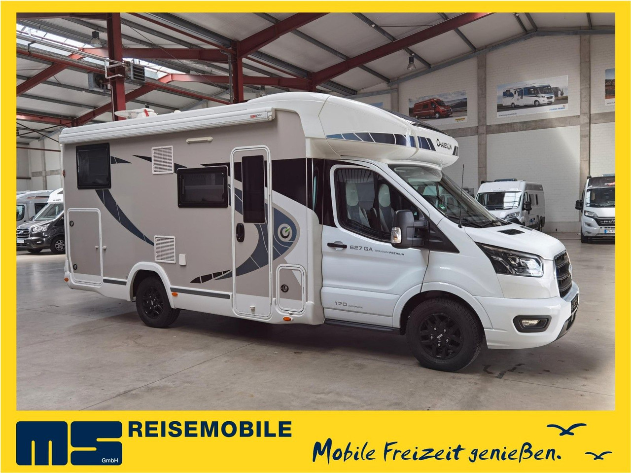 Chausson 627 GA TITANIUM -PREMIUM /EINZELBETTEN & HUBBETT - Polointegrované obytné auto: obrázok 1 Chausson 627 GA TITANIUM -PREMIUM /EINZELBETTEN & HUBBETT - Polointegrované obytné auto: obrázok 1