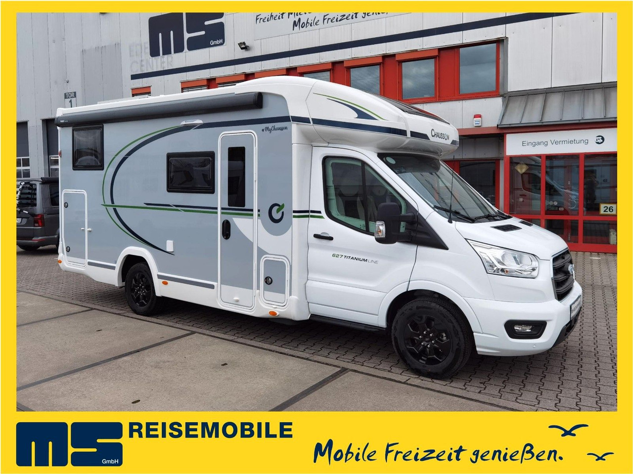Chausson 627 TITANIUM /-2026-/ EINZELBETTEN / 4.1T. / AHK - Polointegrované obytné auto: obrázok 1 Chausson 627 TITANIUM /-2026-/ EINZELBETTEN / 4.1T. / AHK - Polointegrované obytné auto: obrázok 1