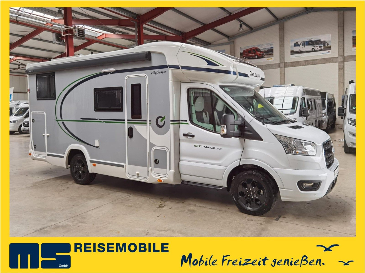 Chausson 627 TITANIUM / - 2026 - / EINZELBETTEN & HUBBETT - Polointegrované obytné auto: obrázok 1 Chausson 627 TITANIUM / - 2026 - / EINZELBETTEN & HUBBETT - Polointegrované obytné auto: obrázok 1