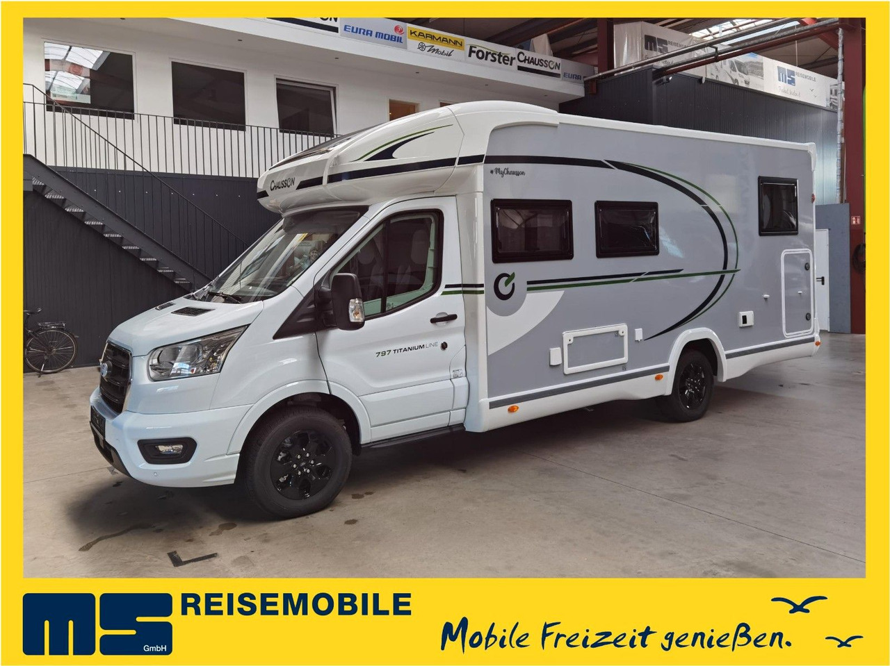 Chausson 797 TITANIUM / -2026- / 165PS- 8G. / 4.1T. / AHK - Polointegrované obytné auto: obrázok 1 Chausson 797 TITANIUM / -2026- / 165PS- 8G. / 4.1T. / AHK - Polointegrované obytné auto: obrázok 1