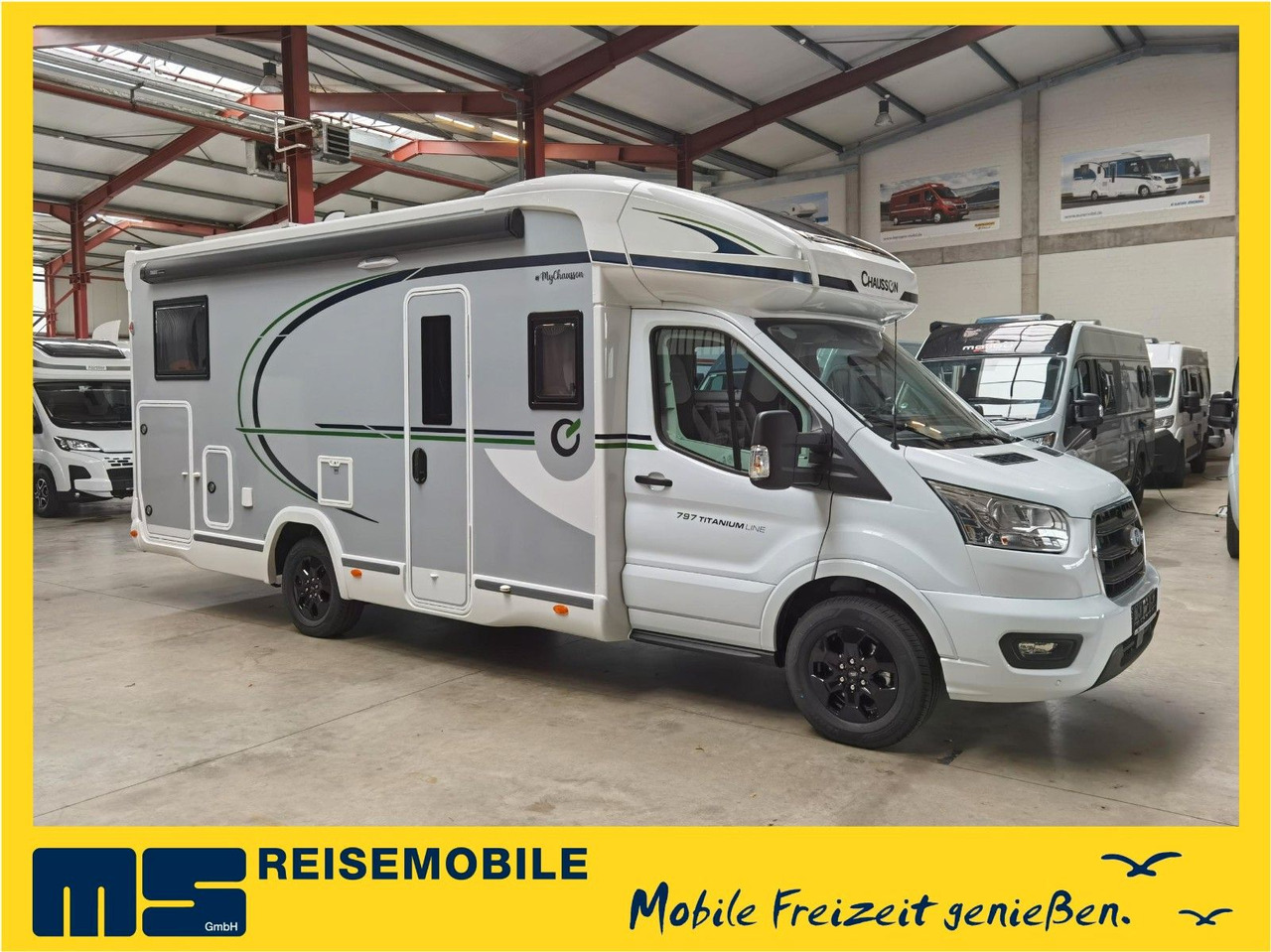 Chausson 797 TITANIUM / -2026- / 165PS-8G. / EINZELBETTEN - Polointegrované obytné auto: obrázok 1 Chausson 797 TITANIUM / -2026- / 165PS-8G. / EINZELBETTEN - Polointegrované obytné auto: obrázok 1