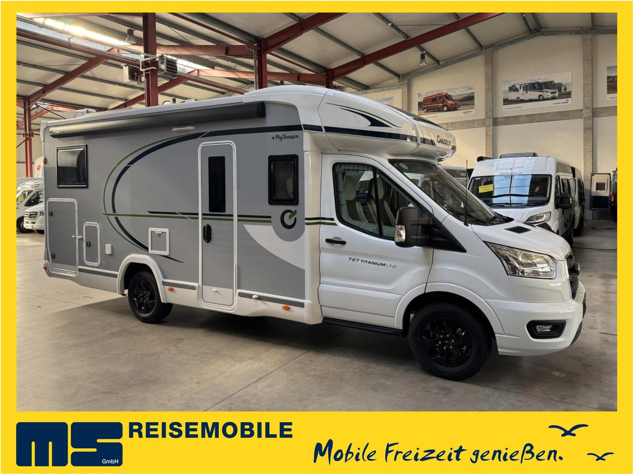 Chausson 797 TITANIUM /-2026- / 4.1T. / ALDEN SAT- ANLAGE - Polointegrované obytné auto: obrázok 1 Chausson 797 TITANIUM /-2026- / 4.1T. / ALDEN SAT- ANLAGE - Polointegrované obytné auto: obrázok 1