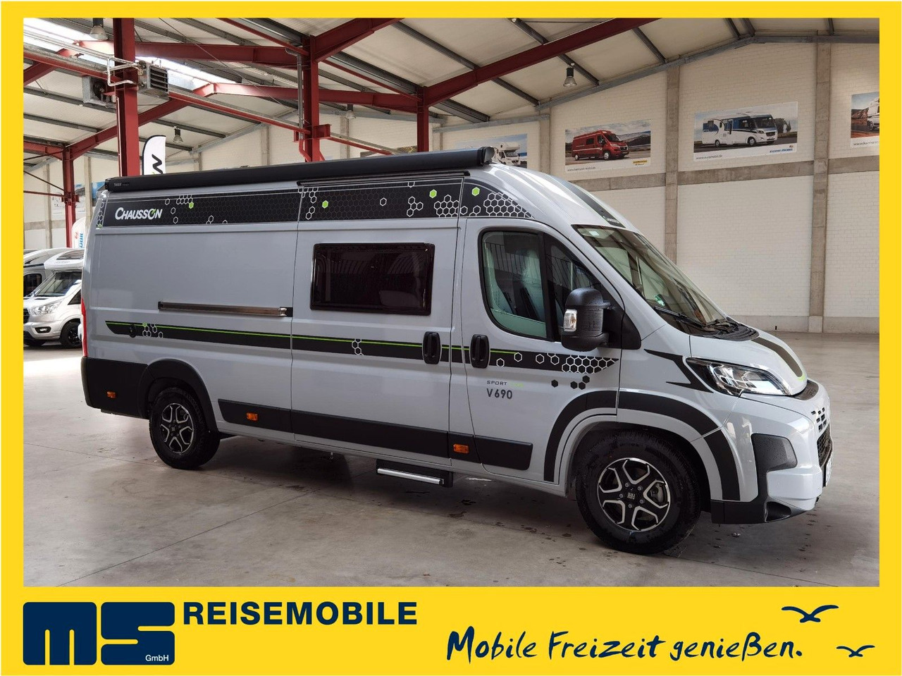 Chausson V690 SPORT LINE / 140PS-8G / XL -HUBBETT E.-BIKE - Obytný van: obrázok 1 Chausson V690 SPORT LINE / 140PS-8G / XL -HUBBETT E.-BIKE - Obytný van: obrázok 1