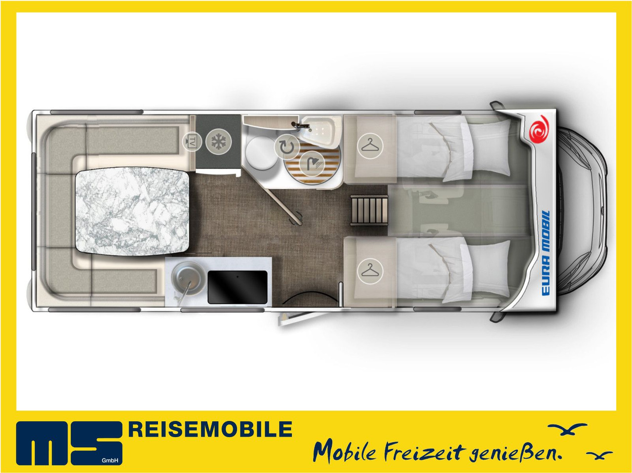 Eura Mobil ACTIVA ONE 650 HS /MODELL 2025/ HECKSITZGRUPPE - Alkovna: obrázok 2 Eura Mobil ACTIVA ONE 650 HS /MODELL 2025/ HECKSITZGRUPPE - Alkovna: obrázok 2
