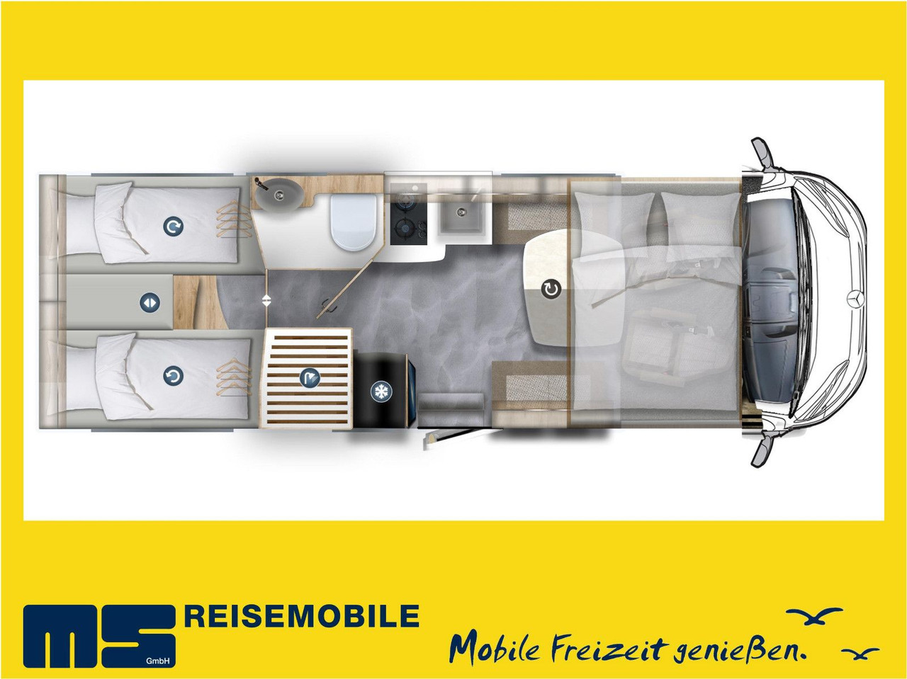 Eura Mobil INTEGRA LINE GT 726 EF / MB 170PS-9G / MOD.2026 - Integrované obytné auto: obrázok 1 Eura Mobil INTEGRA LINE GT 726 EF / MB 170PS-9G / MOD.2026 - Integrované obytné auto: obrázok 1