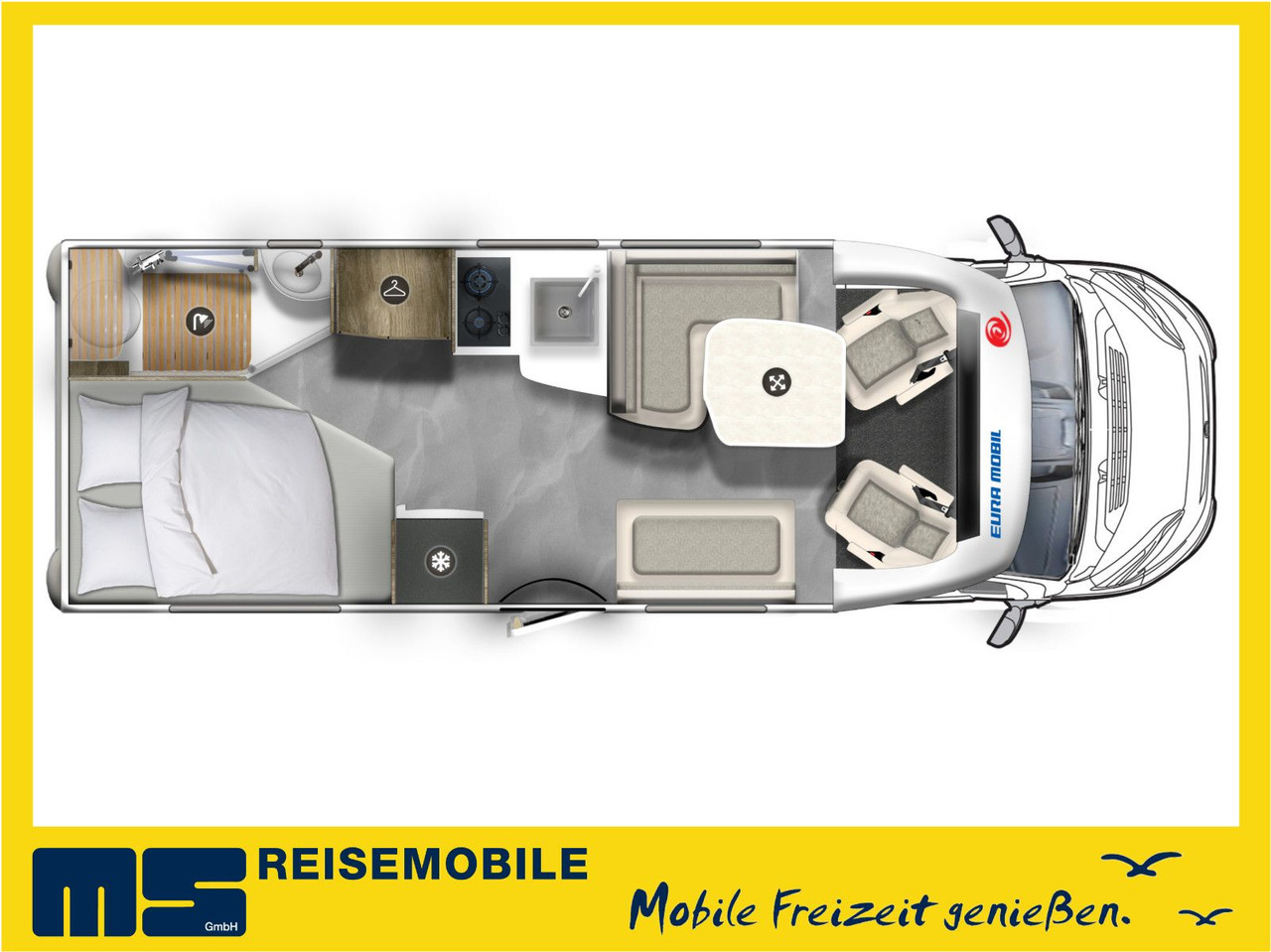 Eura Mobil PROFILA T 675 SB/MODELL 2025-140PS-SEITENBETT - Polointegrované obytné auto: obrázok 1 Eura Mobil PROFILA T 675 SB/MODELL 2025-140PS-SEITENBETT - Polointegrované obytné auto: obrázok 1