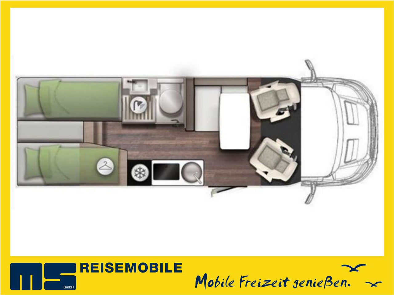 Forster T 669 EBN COUPÈ / -2025-/165PS-DSG/ EINZELBETTEN - Polointegrované obytné auto: obrázok 2 Forster T 669 EBN COUPÈ / -2025-/165PS-DSG/ EINZELBETTEN - Polointegrované obytné auto: obrázok 2