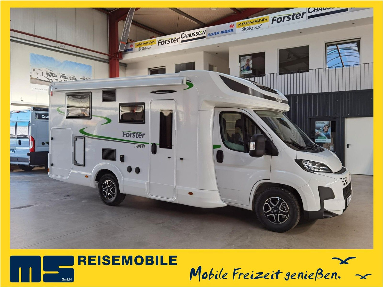 Forster T 699 EB / -2025- / EINZELBETTEN / 140-AUTOMATIK - Polointegrované obytné auto: obrázok 1 Forster T 699 EB / -2025- / EINZELBETTEN / 140-AUTOMATIK - Polointegrované obytné auto: obrázok 1
