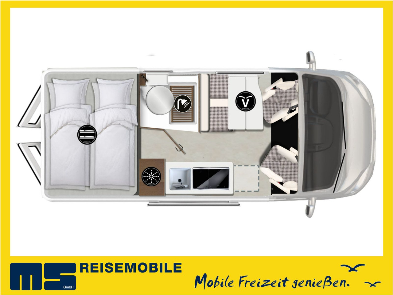 Karmann DAVIS 591 LIFESTYLE / MODELL 2026 / STOCKBETTEN - Obytný van: obrázok 1 Karmann DAVIS 591 LIFESTYLE / MODELL 2026 / STOCKBETTEN - Obytný van: obrázok 1