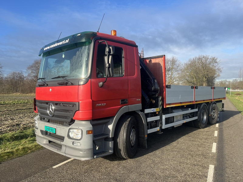 Mercedes-Benz ACTROS 2832 - MKG HKL140 - automaat - EURO5 -lift/stuur as - 600dkm - 2006 - Valníkový/ Plošinový nákladný automobil, Auto s hydraulickou rukou: obrázok 3 Mercedes-Benz ACTROS 2832 - MKG HKL140 - automaat - EURO5 -lift/stuur as - 600dkm - 2006 - Valníkový/ Plošinový nákladný automobil, Auto s hydraulickou rukou: obrázok 3