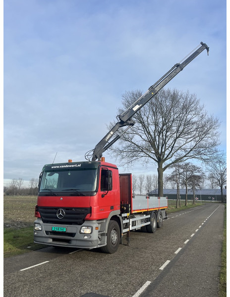 Mercedes-Benz ACTROS 2832 - MKG HKL140 - automaat - EURO5 -lift/stuur as - 600dkm - 2006 - Valníkový/ Plošinový nákladný automobil, Auto s hydraulickou rukou: obrázok 2 Mercedes-Benz ACTROS 2832 - MKG HKL140 - automaat - EURO5 -lift/stuur as - 600dkm - 2006 - Valníkový/ Plošinový nákladný automobil, Auto s hydraulickou rukou: obrázok 2
