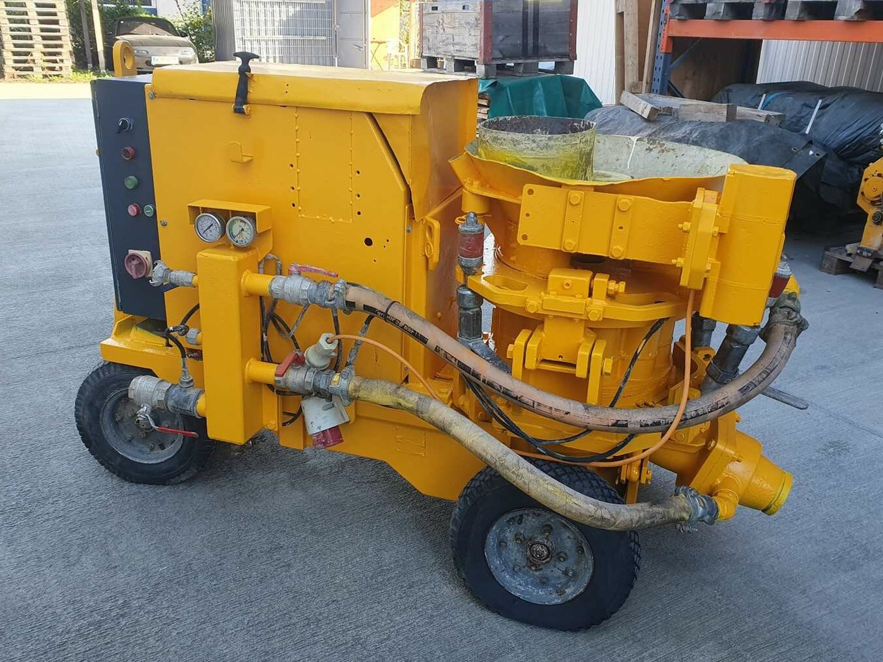 Aliva AL 262.1 shotcrete rotor machine - Betonárska technika: obrázok 1 Aliva AL 262.1 shotcrete rotor machine - Betonárska technika: obrázok 1