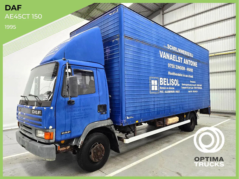 DAF AE45CT 150/ LAMMES - BLATT - SPRING / DHOLLANDIA - Skříňový nákladní auto: obrázok 1 DAF AE45CT 150/ LAMMES - BLATT - SPRING / DHOLLANDIA - Skříňový nákladní auto: obrázok 1