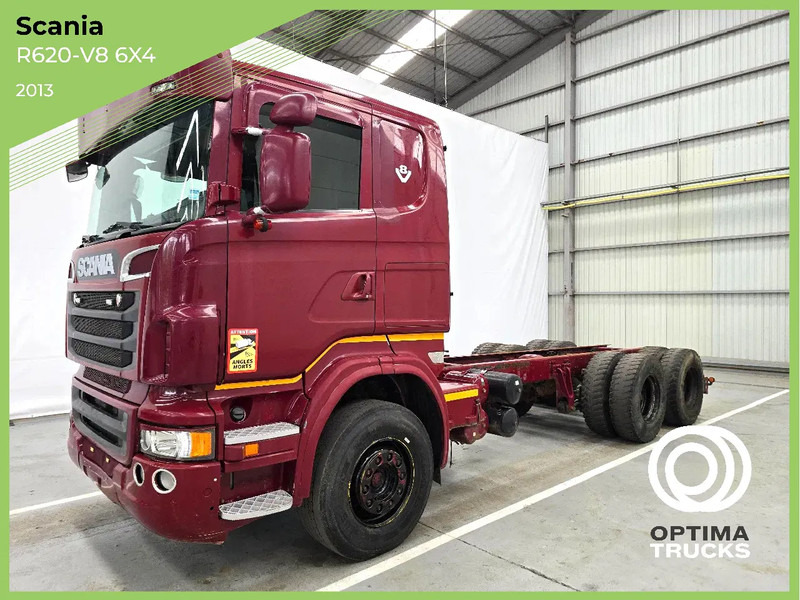 Scania R620-V8 6x4 / RETARDER / AIRCO / EURO 5 - Podvozek s kabinou: obrázok 1 Scania R620-V8 6x4 / RETARDER / AIRCO / EURO 5 - Podvozek s kabinou: obrázok 1