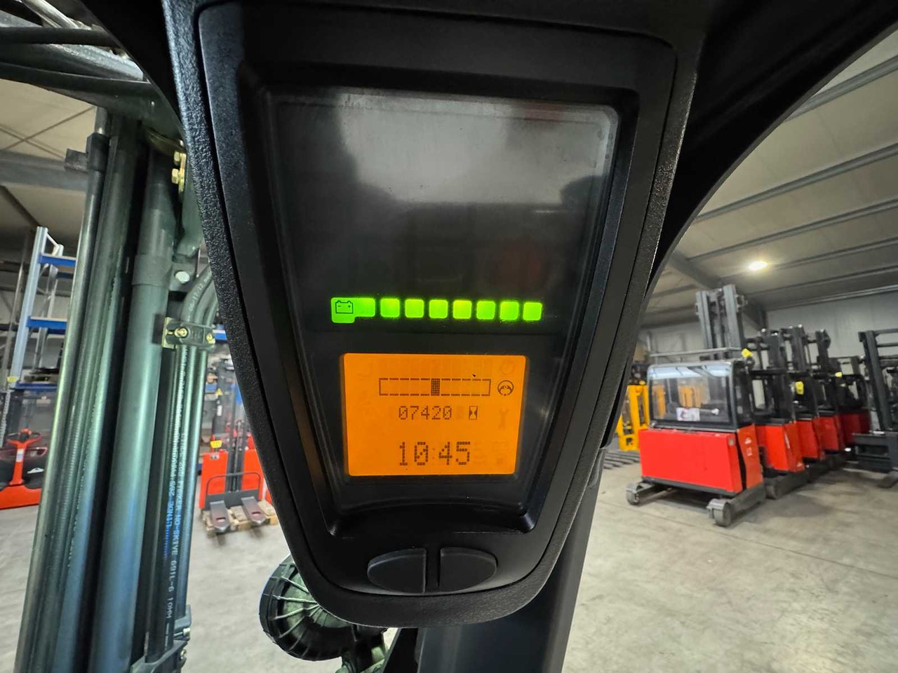 Vysokozdvižný vozík 12/2015 SERVICE + UVV 12/2026 LINDE E16C TRIPLEX 522CM ELECTRIC FORKLIFT 7,420 HOURS: obrázok 16