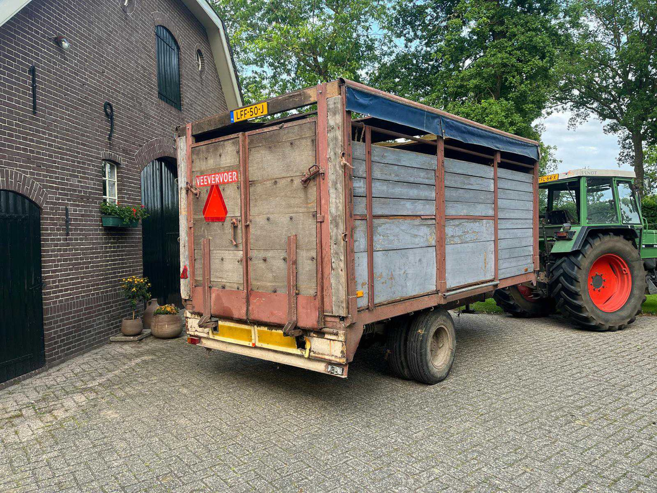 1980 Livestock trailer - Príves na přepravu zvířat: obrázok 2 1980 Livestock trailer - Príves na přepravu zvířat: obrázok 2