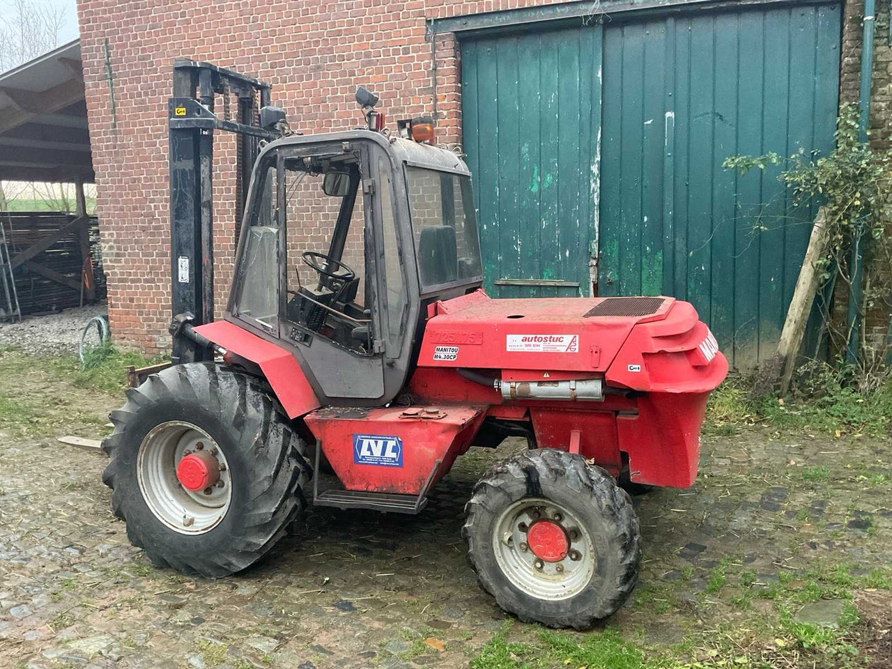 1995 MANITOU M 430 CP ROUGH TERRAIN FORKLIFT - Vysokozdvižný vozík: obrázok 3 1995 MANITOU M 430 CP ROUGH TERRAIN FORKLIFT - Vysokozdvižný vozík: obrázok 3