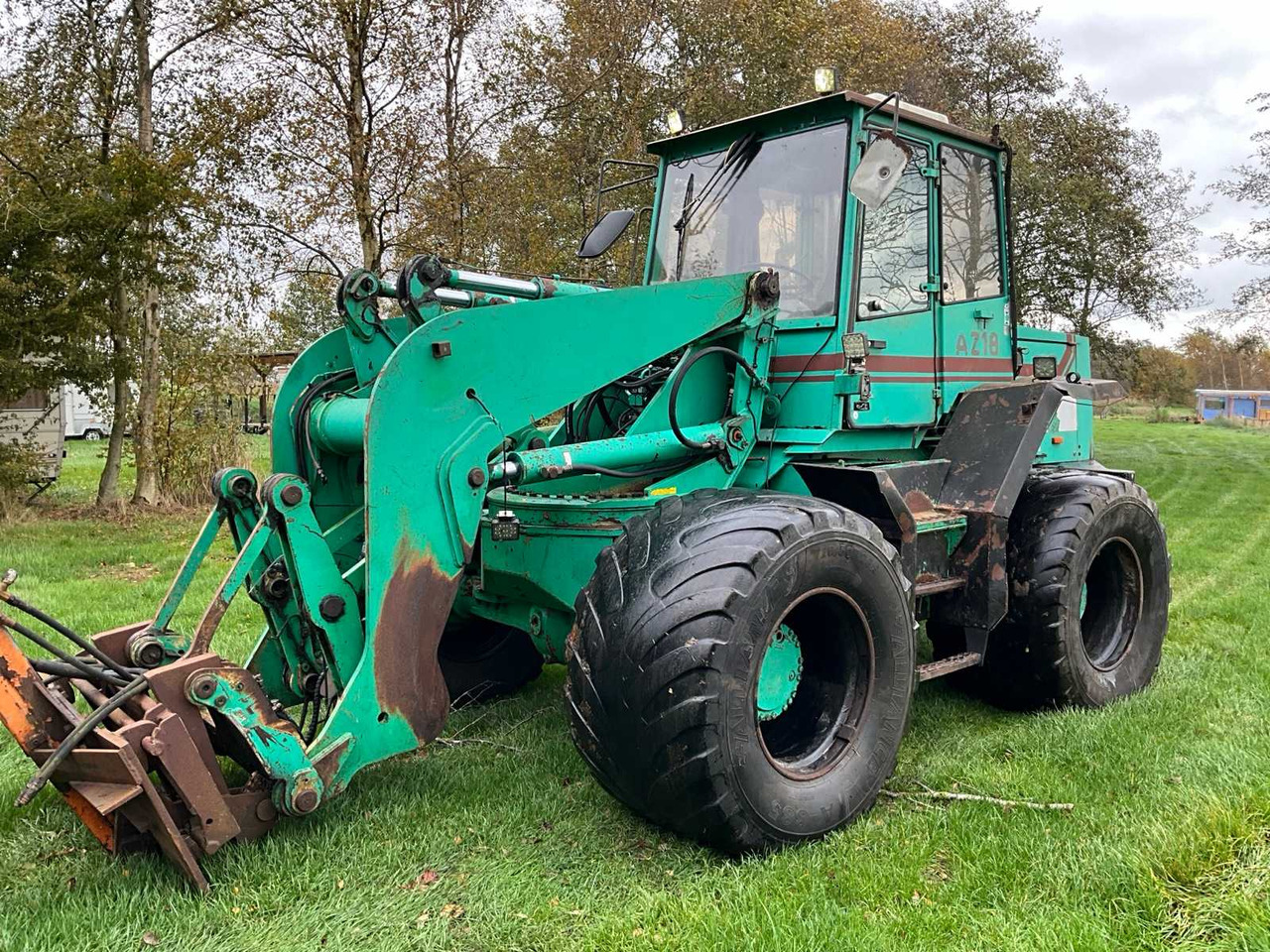 1996 AHLMANN AZ18 SHOVEL - Kolesový nakladač: obrázok 5 1996 AHLMANN AZ18 SHOVEL - Kolesový nakladač: obrázok 5