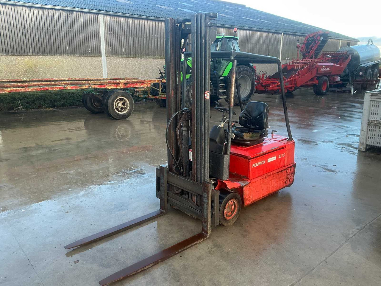2005 LINDE E16Z-02 FORKLIFT (DEFECTIVE!) - Vysokozdvižný vozík: obrázok 3 2005 LINDE E16Z-02 FORKLIFT (DEFECTIVE!) - Vysokozdvižný vozík: obrázok 3