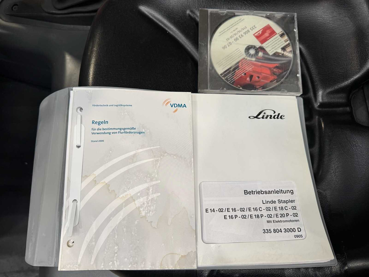 Vysokozdvižný vozík 2006 SERVICE + UVV 12/2026 LINDE E14 2,977 HOURS 4X TIRES NEW ELECTRIC FORKLIFT. E20 E16: obrázok 17