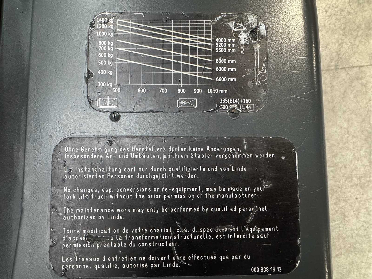 Vysokozdvižný vozík 2006 SERVICE + UVV 12/2026 LINDE E14 2,977 HOURS 4X TIRES NEW ELECTRIC FORKLIFT. E20 E16: obrázok 18