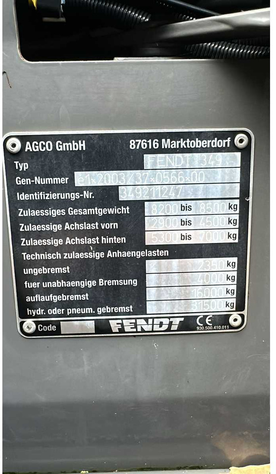 Traktor 2015 FENDT 312 VARIO S4 ALL-WHEEL DRIVE FARM TRACTOR: obrázok 15