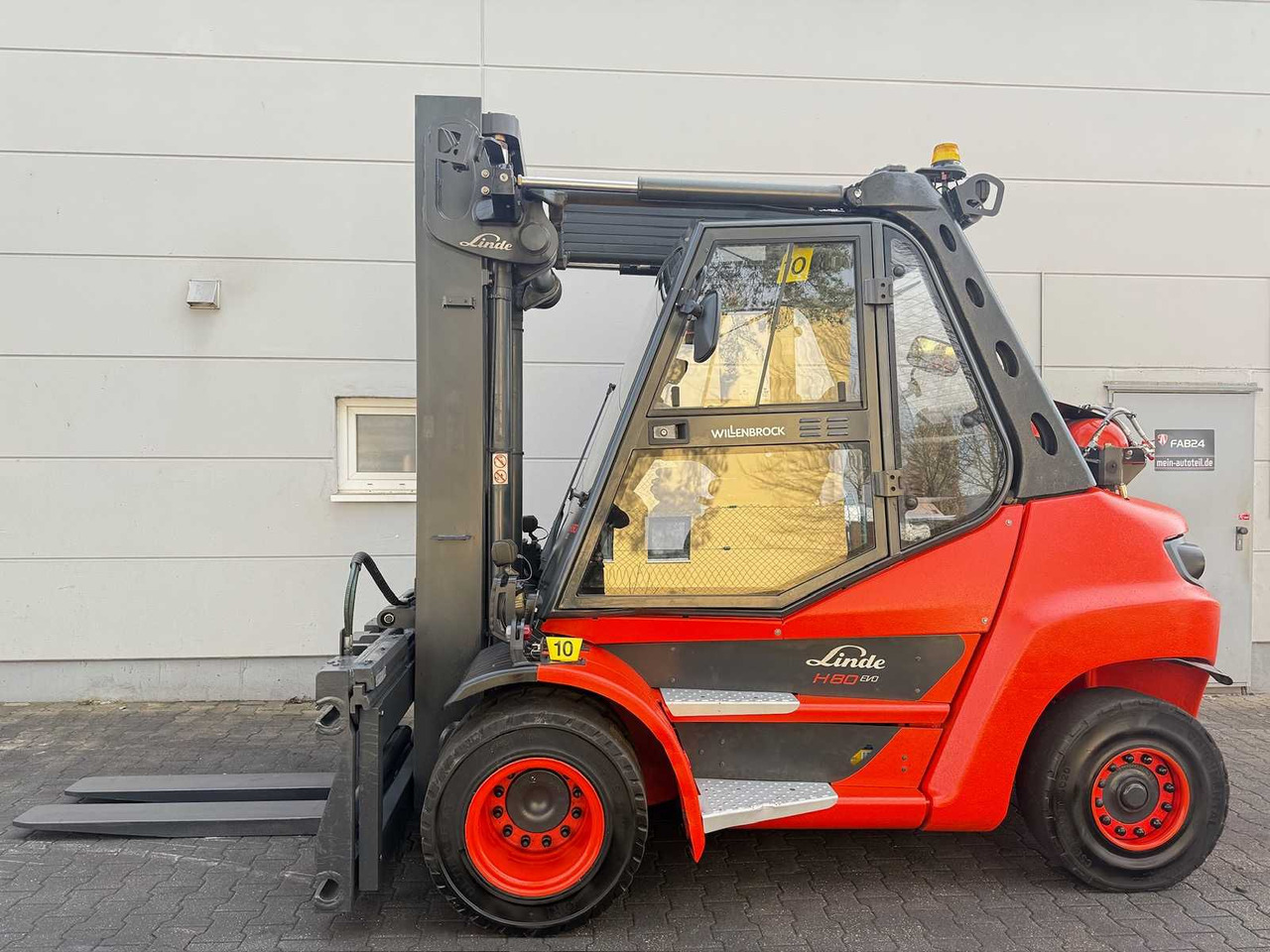 2018 LINDE H80T H80 8,000KG GAS FORKLIFT FORKLIFT 3+4TH VALVE 9,232 HOURS. - Vysokozdvižný vozík: obrázok 1 2018 LINDE H80T H80 8,000KG GAS FORKLIFT FORKLIFT 3+4TH VALVE 9,232 HOURS. - Vysokozdvižný vozík: obrázok 1