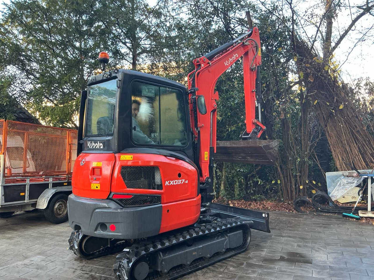 2021 KUBOTA KX037-4 CRAWLER EXCAVATOR - Rýpadlo: obrázok 4 2021 KUBOTA KX037-4 CRAWLER EXCAVATOR - Rýpadlo: obrázok 4