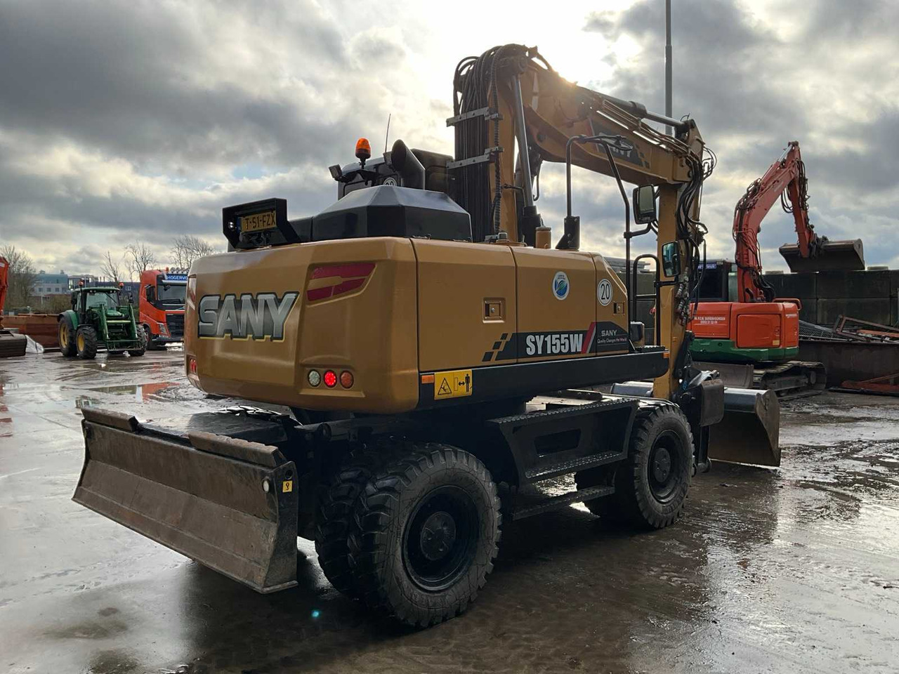 2023 SANY SY155W WHEELED EXCAVATOR - Kolesové rýpadlo: obrázok 4 2023 SANY SY155W WHEELED EXCAVATOR - Kolesové rýpadlo: obrázok 4