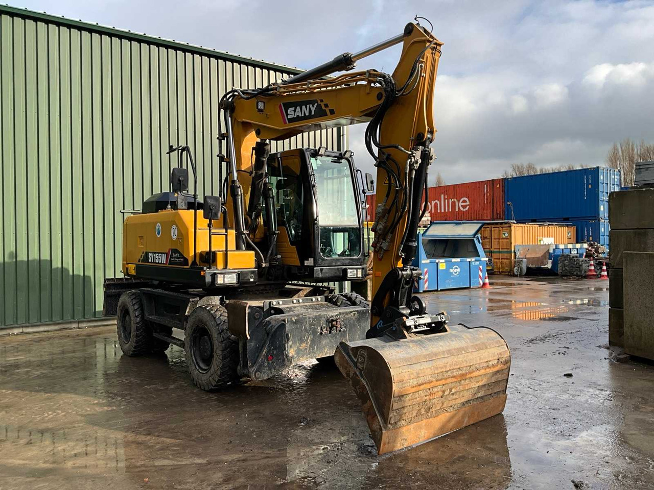 2023 SANY SY155W WHEELED EXCAVATOR - Kolesové rýpadlo: obrázok 2 2023 SANY SY155W WHEELED EXCAVATOR - Kolesové rýpadlo: obrázok 2