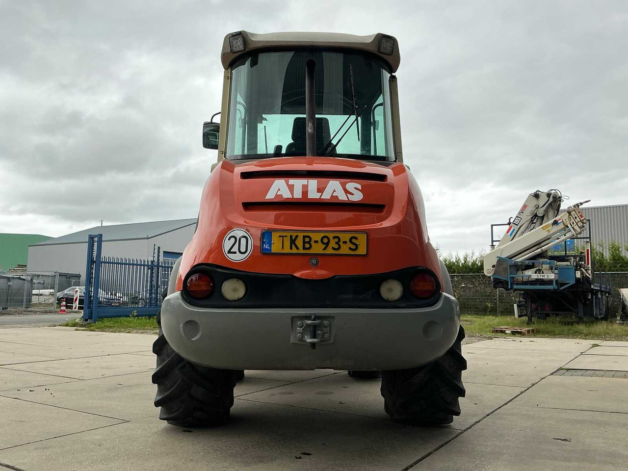 Atlas 652 - Kolesový nakladač: obrázok 4 Atlas 652 - Kolesový nakladač: obrázok 4