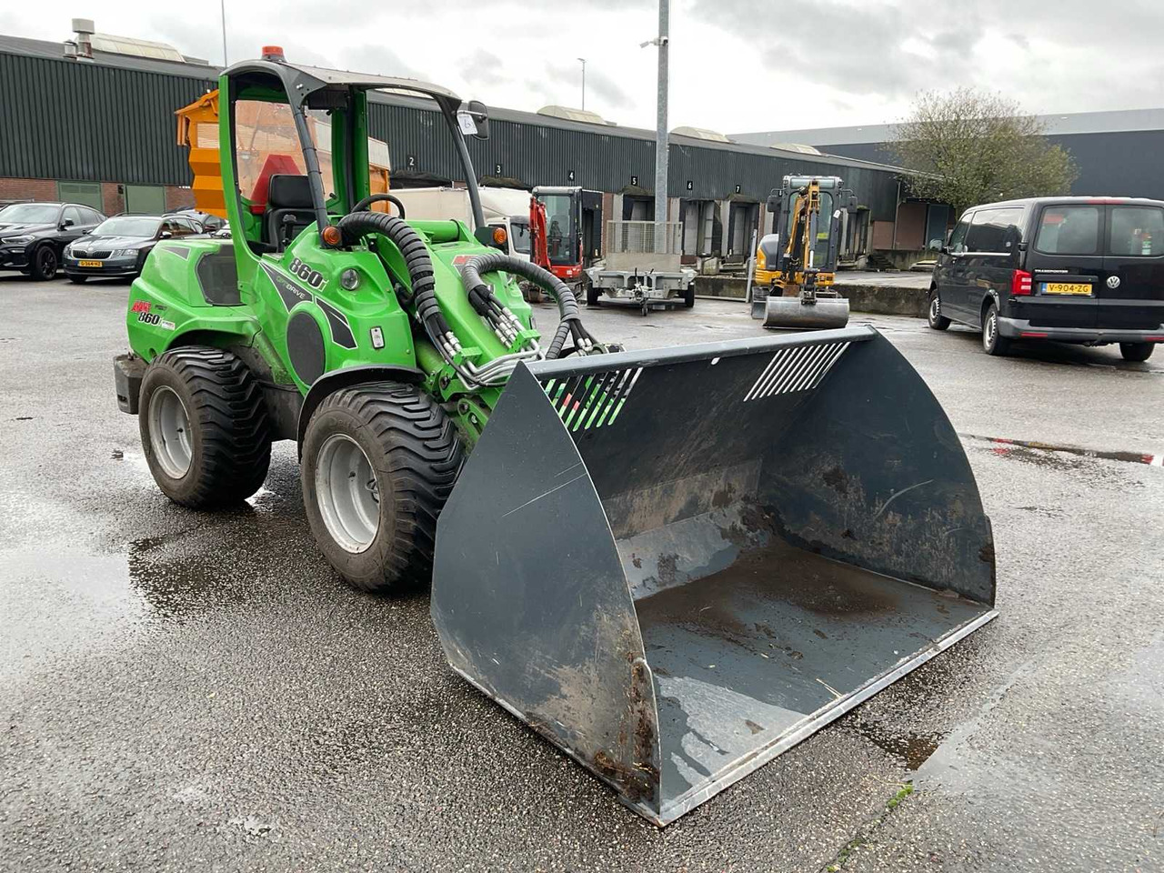 Avant M860i - Kolesový nakladač: obrázok 4 Avant M860i - Kolesový nakladač: obrázok 4