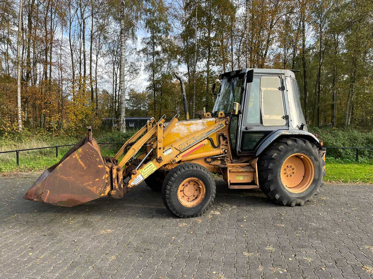 CASE - 1995 - 580 SK TURBO - BACKHOE LOADER - Rýpadlo-nakladač: obrázok 2 CASE - 1995 - 580 SK TURBO - BACKHOE LOADER - Rýpadlo-nakladač: obrázok 2