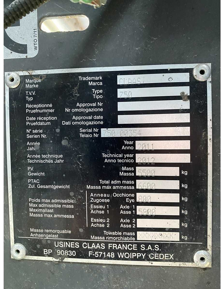 CLAAS ROLLANT 455 - Obaľovací stroj: obrázok 5 CLAAS ROLLANT 455 - Obaľovací stroj: obrázok 5