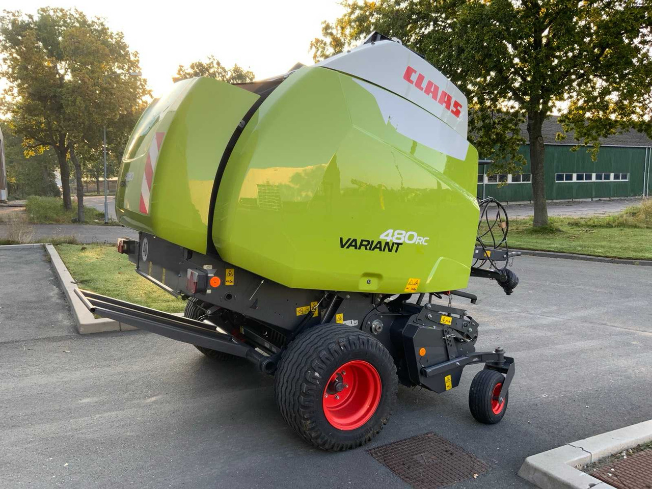 Claas 480 RC - Lis na okrúhle balíky: obrázok 1 Claas 480 RC - Lis na okrúhle balíky: obrázok 1