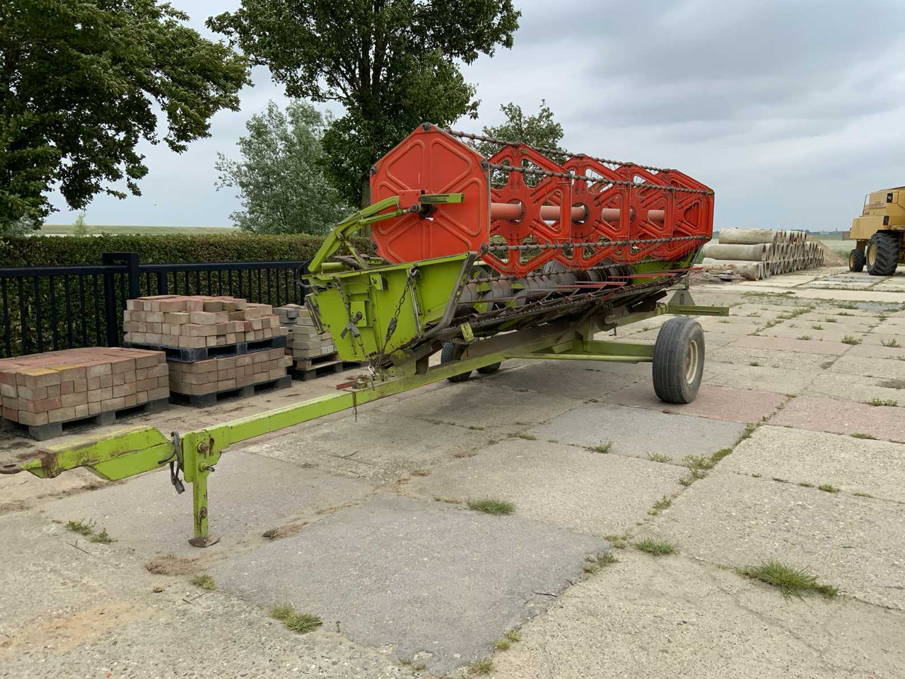 Claas - Obilný kombajn: obrázok 4 Claas - Obilný kombajn: obrázok 4