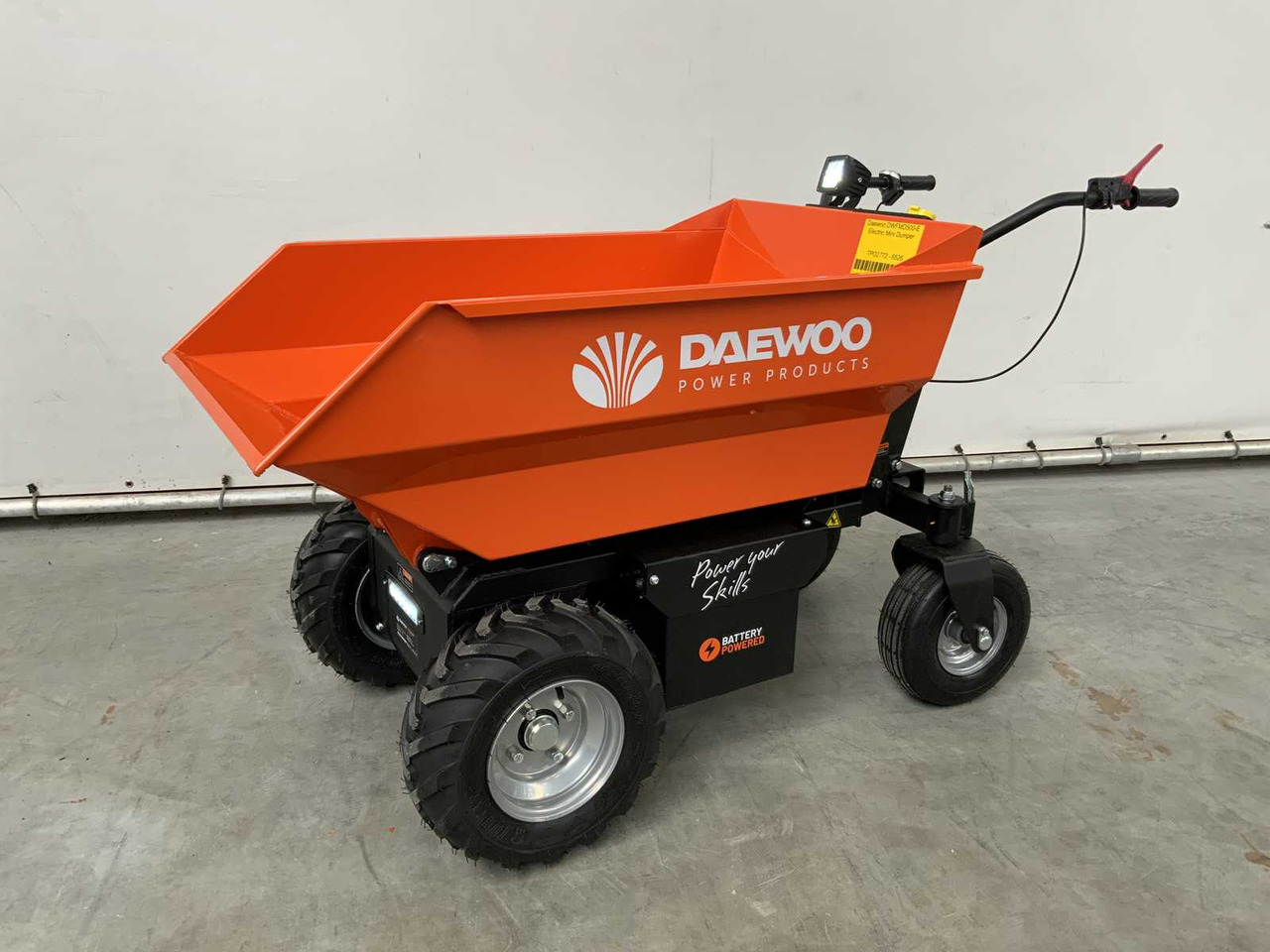 DAEWOO - 2025 - DWFMD500-E - ELECTRIC DUMPER - Mini damper: obrázok 1 DAEWOO - 2025 - DWFMD500-E - ELECTRIC DUMPER - Mini damper: obrázok 1
