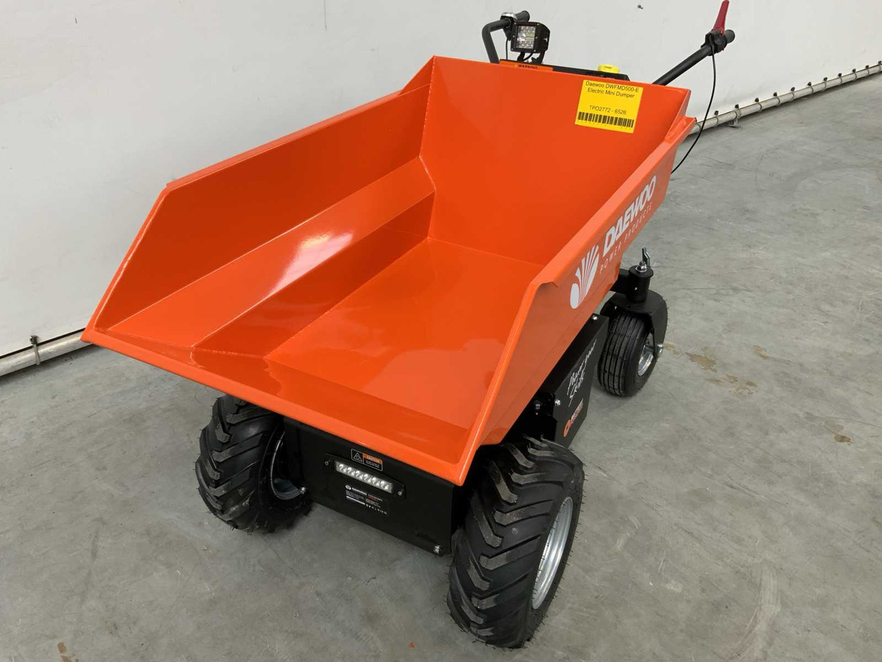 DAEWOO - 2025 - DWFMD500-E - ELECTRIC DUMPER - Mini damper: obrázok 5 DAEWOO - 2025 - DWFMD500-E - ELECTRIC DUMPER - Mini damper: obrázok 5