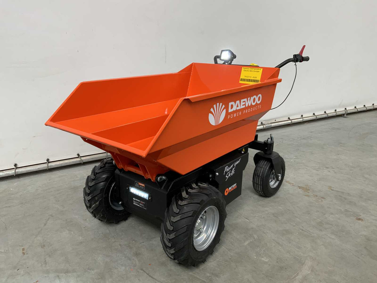 DAEWOO - 2025 - DWFMD500-E - ELECTRIC DUMPER - Mini damper: obrázok 2 DAEWOO - 2025 - DWFMD500-E - ELECTRIC DUMPER - Mini damper: obrázok 2