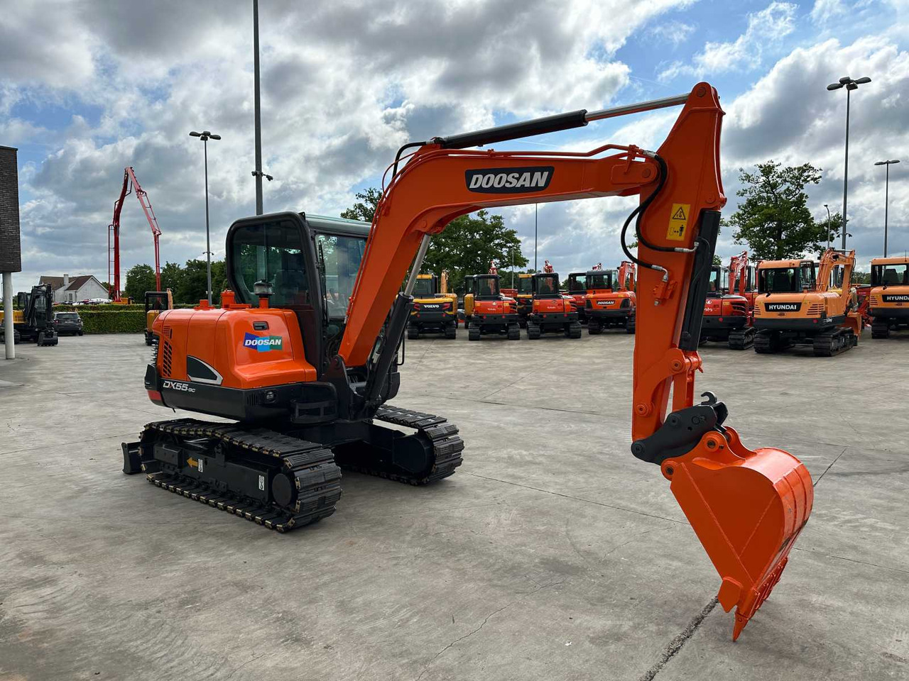 Doosan DX55-9C - Pásové rýpadlo: obrázok 3 Doosan DX55-9C - Pásové rýpadlo: obrázok 3