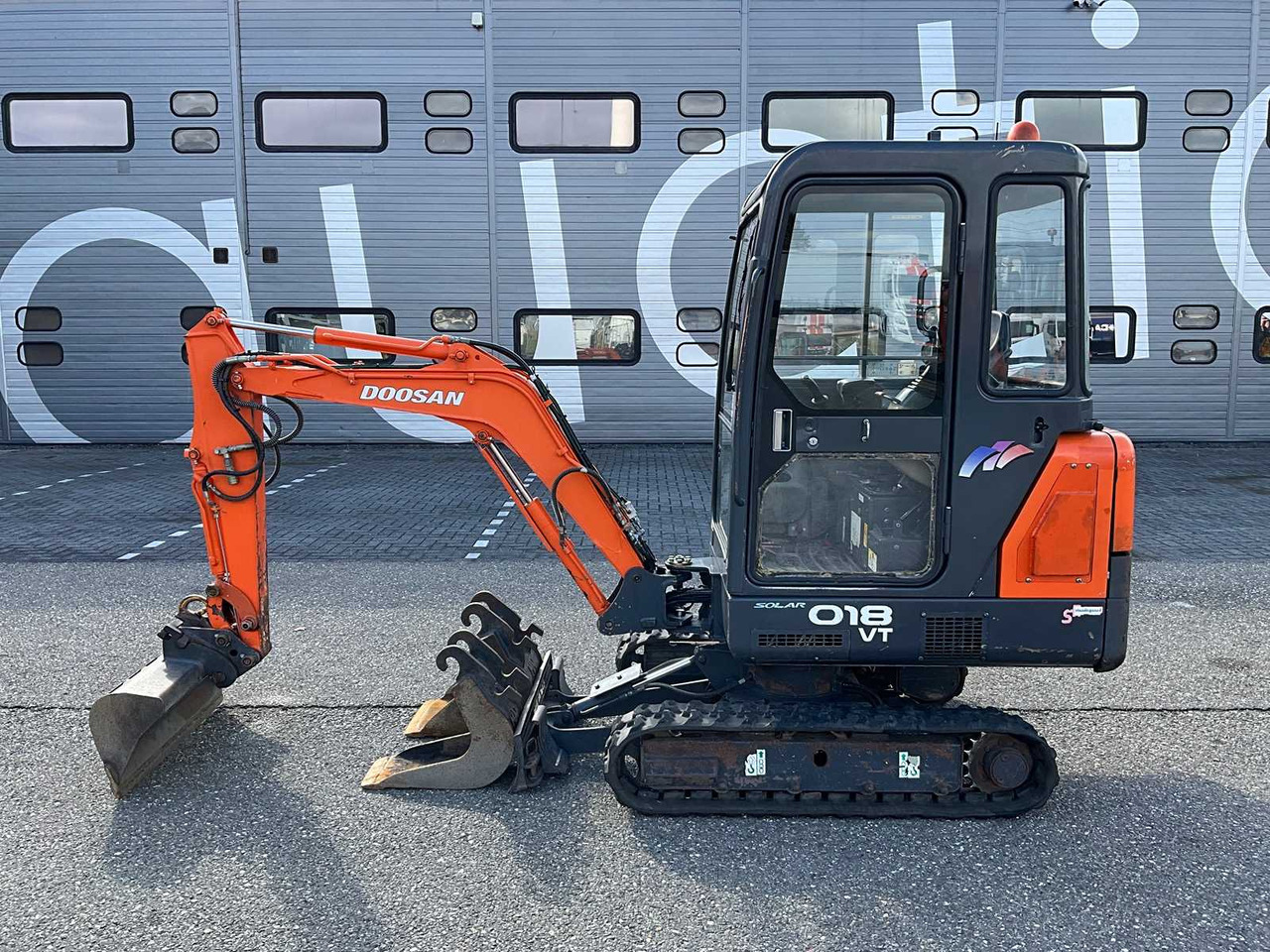 Doosan Solar 018VT - Mini rýpadlo: obrázok 2 Doosan Solar 018VT - Mini rýpadlo: obrázok 2