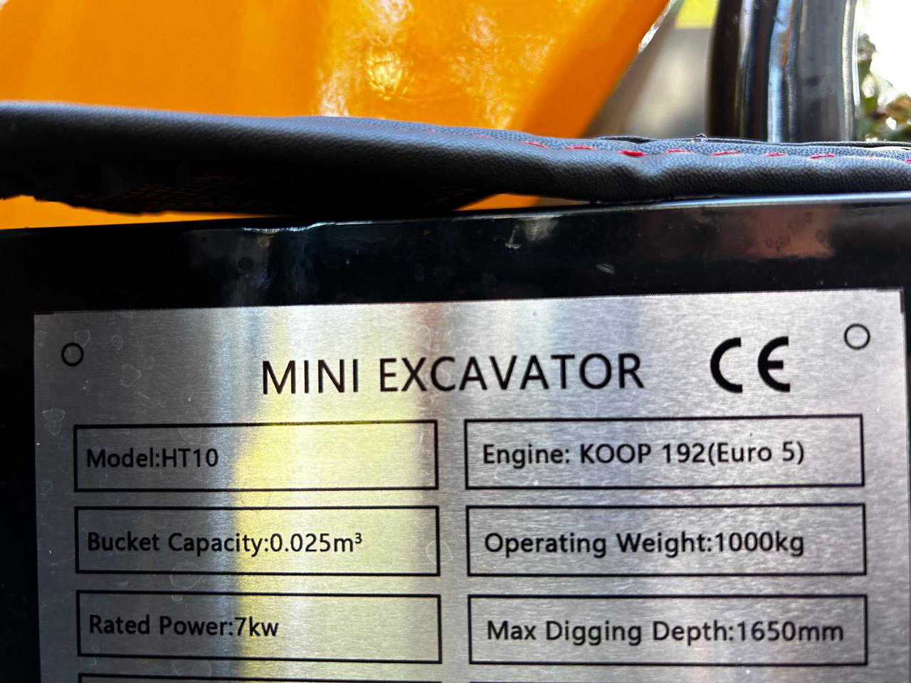 Mini rýpadlo HT10 MINI EXCAVATOR 2025: obrázok 25 Mini rýpadlo HT10 MINI EXCAVATOR 2025: obrázok 25