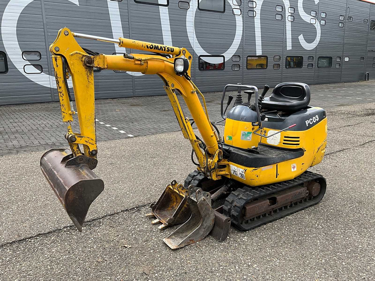 Komatsu PC03 - Mini rýpadlo: obrázok 1 Komatsu PC03 - Mini rýpadlo: obrázok 1