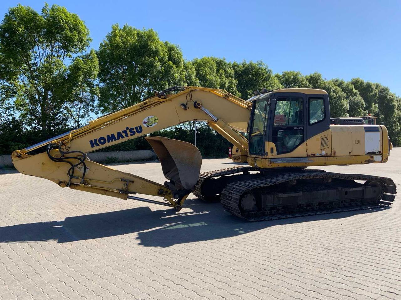 Komatsu PC210 - Pásové rýpadlo: obrázok 2 Komatsu PC210 - Pásové rýpadlo: obrázok 2