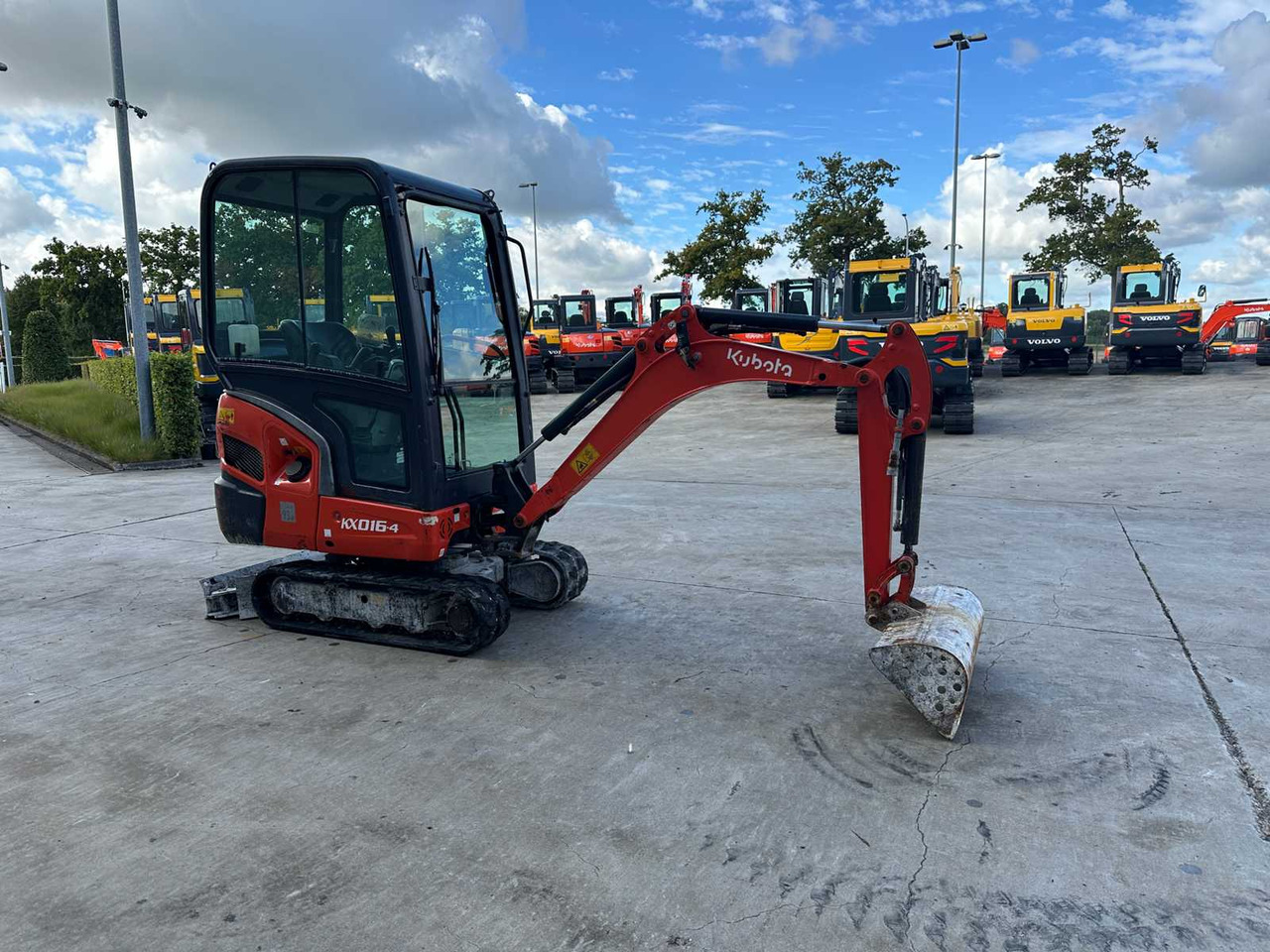 Kubota KX016-4 - Pásové rýpadlo: obrázok 3 Kubota KX016-4 - Pásové rýpadlo: obrázok 3