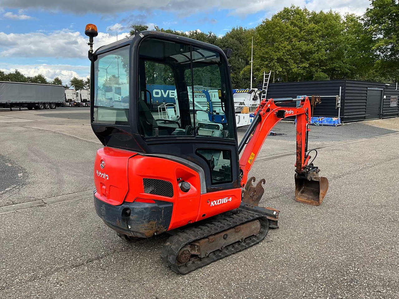 Kubota KX016-4 - Mini rýpadlo: obrázok 5 Kubota KX016-4 - Mini rýpadlo: obrázok 5