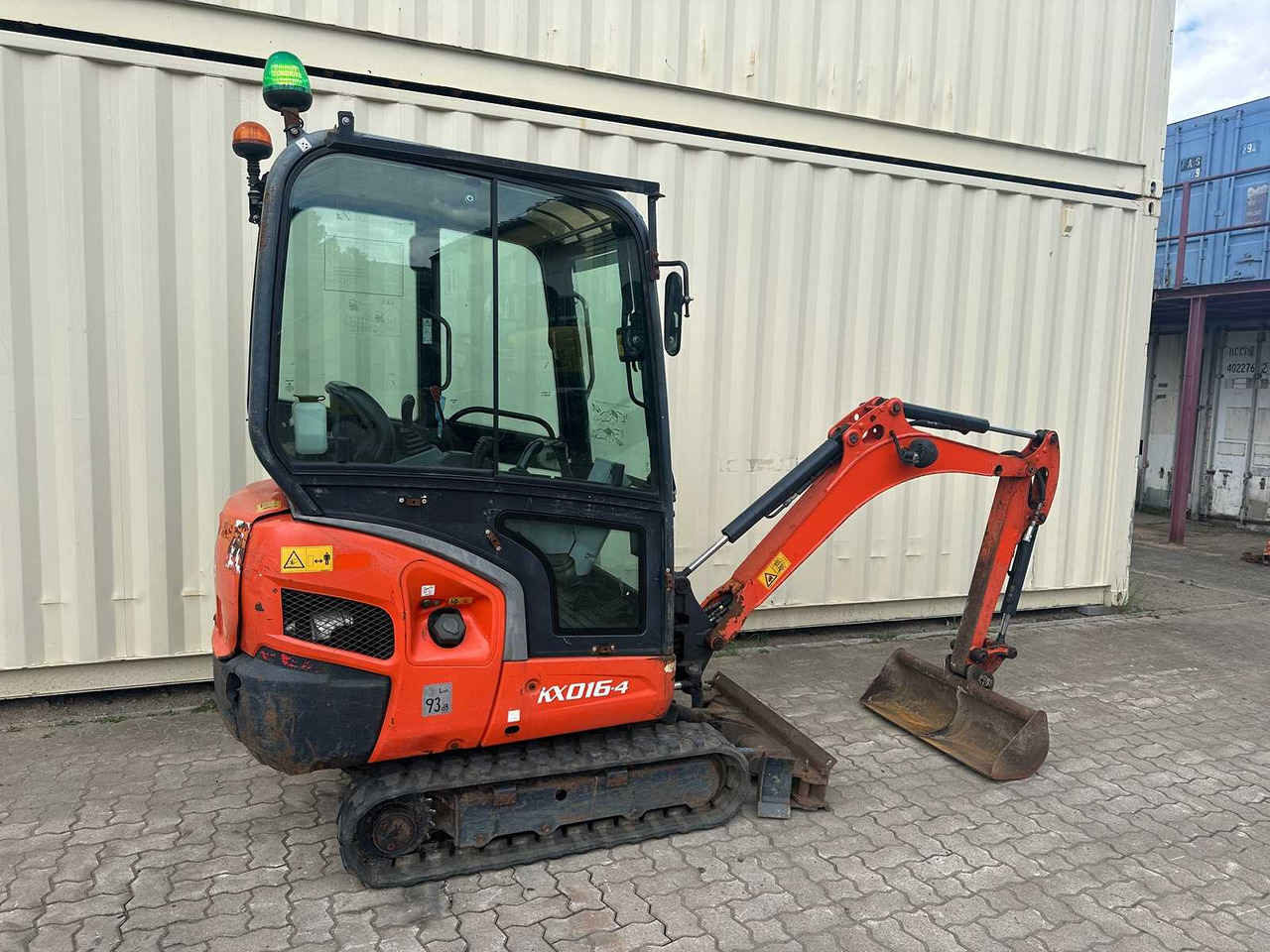 Kubota KX016-4 - Mini rýpadlo: obrázok 4 Kubota KX016-4 - Mini rýpadlo: obrázok 4