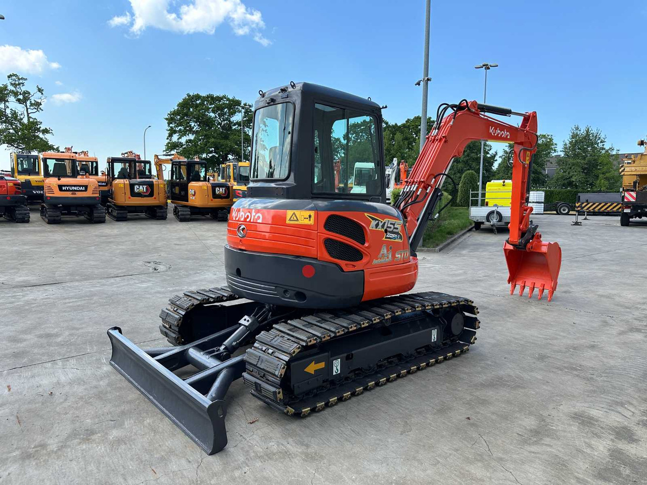 Kubota KX155-3 - Pásové rýpadlo: obrázok 4 Kubota KX155-3 - Pásové rýpadlo: obrázok 4