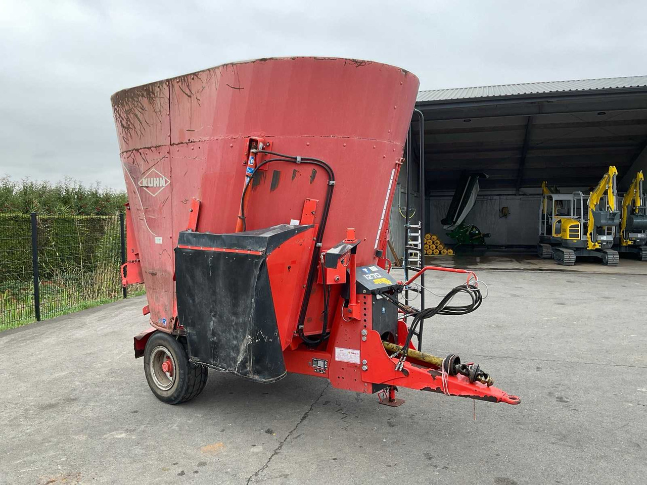Kuhn Euromix 1270 - Kŕmny voz: obrázok 1 Kuhn Euromix 1270 - Kŕmny voz: obrázok 1